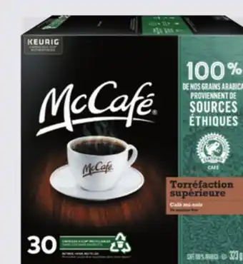 IGA McCAFÉ K-CUP COFFEE offer