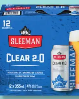 IGA SLEEMAN CLEAR 2.0 BEER offer