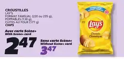 IGA LAY'S FORMAT FAMILIAL CHIPS offer