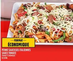 Metro PENNE SAUCISSES ITALIENNES SAUCE TOMATE offer