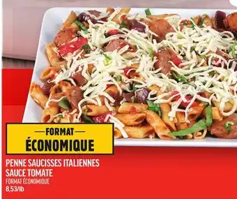 Metro PENNE SAUCISSES ITALIENNES SAUCE TOMATE offer