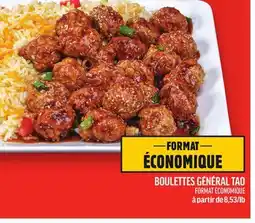 Metro BOULETTES GÉNÉRAL TAO offer