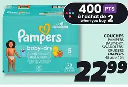 IGA PAMPERS DIAPERS offer