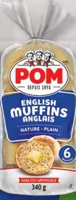 IGA POM ENGLISH MUFFINS offer