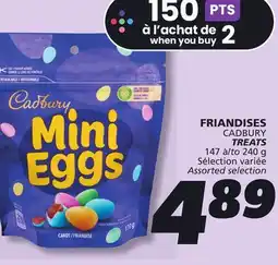 IGA CADBURY TREATS offer