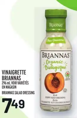 Metro VINAIGRETTE BRIANNAS | BRIANNAS SALAD DRESSING offer