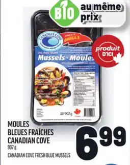 Metro MOULES BLEUES FRAÎCHES CANADIAN COVE | CANADIAN COVE FRESH BLUE MUSSELS offer