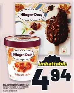 Metro FRIANDISES GLACÉES HÄAGEN-DAZS | HÄAGEN-DAZS FROZEN TREATS offer