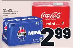 Metro PEPSI, COKE | SOFT DRINK offer
