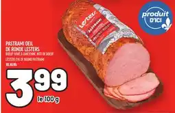 Metro PASTRAMI OEIL DE RONDE LESTERS | LESTERS EYE OF ROUND PASTRAMI offer