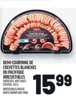 Metro DEMI-COURONNE DE CREVETTES BLANCHES DU PACIFIQUE IRRESISTIBLES | IRRESISTIBLES PACIFIC WHITE SHRIMP HALF RING offer