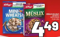 Metro CÉRÉALES KELLOGG'S | KELLOGG'S CEREAL offer