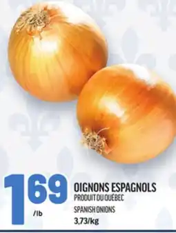 Metro OIGNONS ESPAGNOLS | SPANISH ONIONS offer