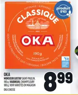 Metro OKA MONSIEUR GUSTAV | OKA CHEESE offer