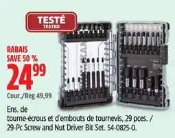 Canadian Tire MAXIMUM 29-Pc Screw and Nut Driver Bit Set offer