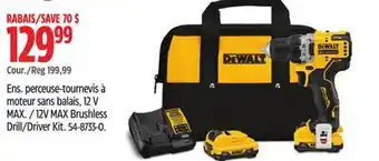 Canadian Tire DEWALT 12V MAX Brushless Drill/Driver Kit offer