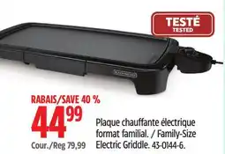 Canadian Tire Black & Decker Family-Size Electric Griddle offer