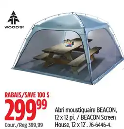 Canadian Tire Woods BEACON Screen House, 12 x 12´ offer