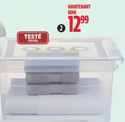 Canadian Tire Type A 32L Clarity Storage Container offer