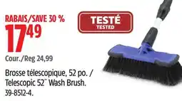 Canadian Tire Simoniz Telescopic 52˝ Wash Brush offer