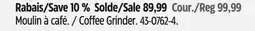 Canadian Tire Braun Coffee Grinder offer