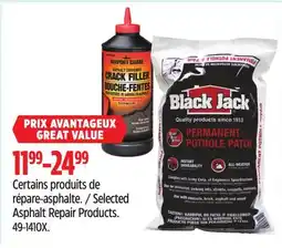 Canadian Tire Black Knight Selected Asphalt Repair Products offer