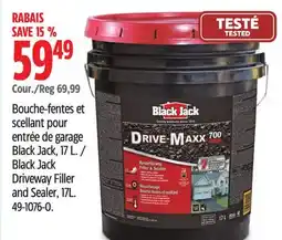 Canadian Tire Black Jack Driveway Filler and Sealer, 17L offer