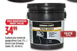 Canadian Tire Armor Coat Driveway Sealer, 17L offer