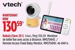 Canadian Tire VTech Remote Access Fixed Baby Monitor, RM5754HD offer