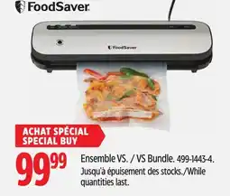 Canadian Tire FoodSaver While quantities last offer
