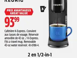 Canadian Tire Keurig K-Express offer