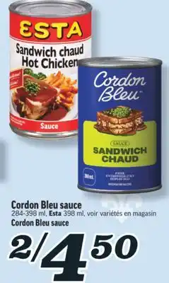 Marché Richelieu Cordon Bleu sauce | Cordon Bleu sauce offer