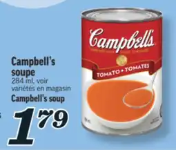 Marché Richelieu CAMPBELL'S SOUPE | CAMPBELL'S SOUP offer