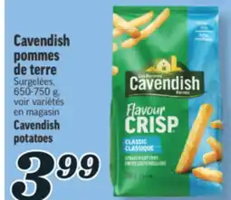 Marché Richelieu Cavendish pommes de terre | Cavendish potatoes offer