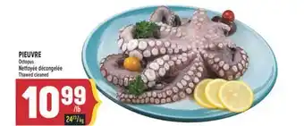 Marché Adonis PIEUVRE OCTOPUS NETTOYÉE DÉCONGELÉE | THAWED CLEANED offer