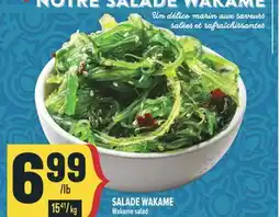 Marché Adonis SALADE WAKAME | WAKAME SALAD offer
