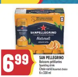 Marché Adonis SAN PELLEGRINO BOISSONS PÉTILLANTES | SPARKLING DRINK offer