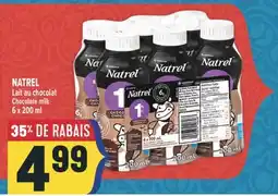 Marché Adonis NATREL LAIT AU CHOCOLAT | CHOCOLATE MILK offer