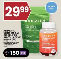 Rachelle-Bery Grocery LANDISH (60) MARINE COLLAGEN GUMMIES OR (180 g) GREENS BLEND offer