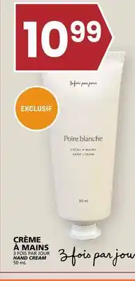Rachelle-Bery Grocery 3 FOIS PAR JOUR HAND CREAM offer
