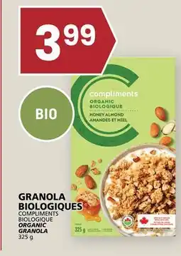 Rachelle-Bery Grocery COMPLIMENTS ORGANIC GRANOLA offer