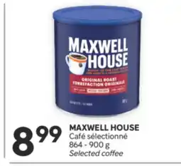 Brunet MAXWELL HOUSE Café sélectionné offer
