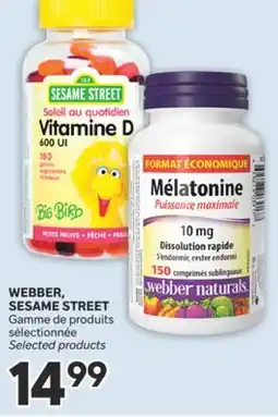 Brunet WEBBER, SESAME STREET Gamme de produits sélectionnée offer