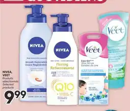 Brunet NIVEA, VEET Produits sélectionnés offer