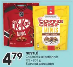 Brunet NESTLÉ Chocolats sélectionnés offer