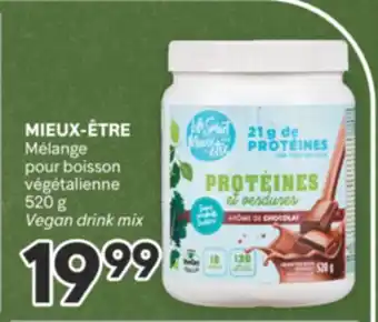 Brunet MIEUX-ÊTRE Mélange pour boisson végétalienne offer