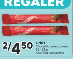 Brunet LINDT Chocolats sélectionnés offer