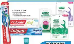 Brunet COLGATE, G.U.M Produits dentaires sélectionnés offer