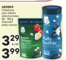 Brunet GERBER Collations pour bébés sélectionnées offer