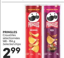 Brunet PRINGLES Croustilles sélectionnées offer